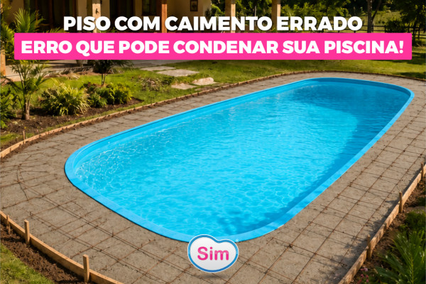 Contrapiso e Piso ao Redor da Piscina com Caimento Errado: O Principal Erro que Pode Comprometer Sua Piscina