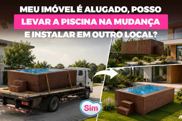Meu Imóvel é Alugado: Quando Eu Mudar, Posso Levar a Piscina para Outro Local?