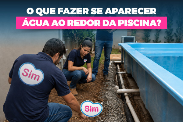 O Que Fazer se Aparecer Água ao Redor da Piscina? Entenda as Possíveis Causas