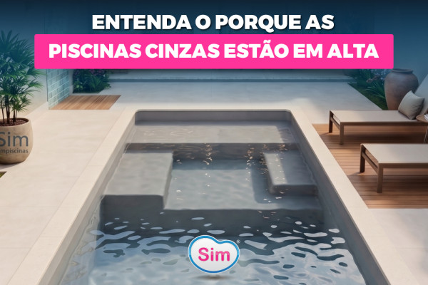 Por Que as Piscinas em Tons Cinza Estão em Alta? Conheça Essa Tendência Moderna