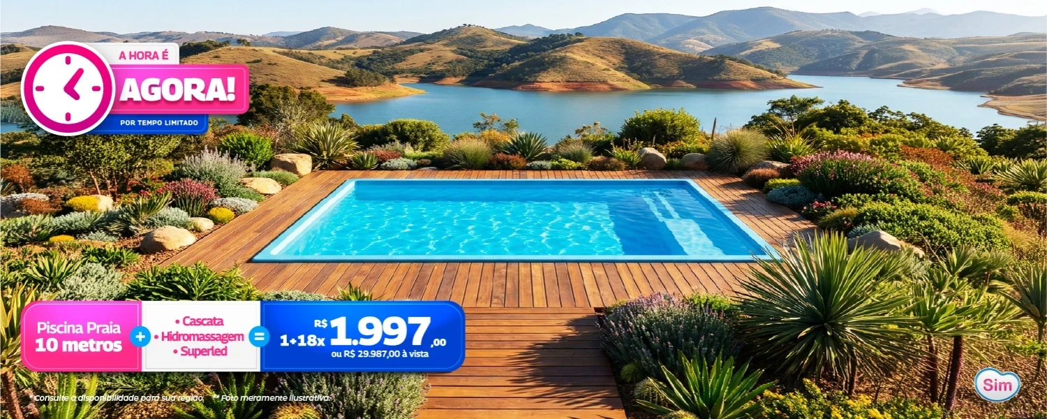 Nossa maior Piscina