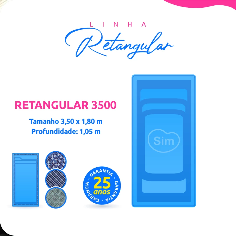 Retangular 3500