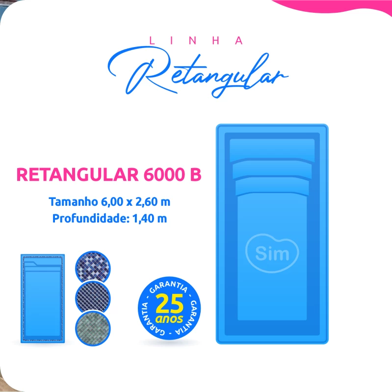 Retangular 6000b