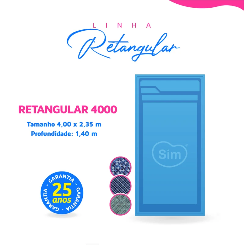 Retangular 4000