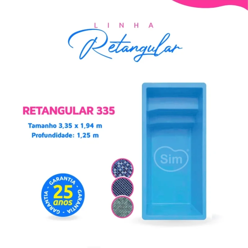 Piscina Retangular 335