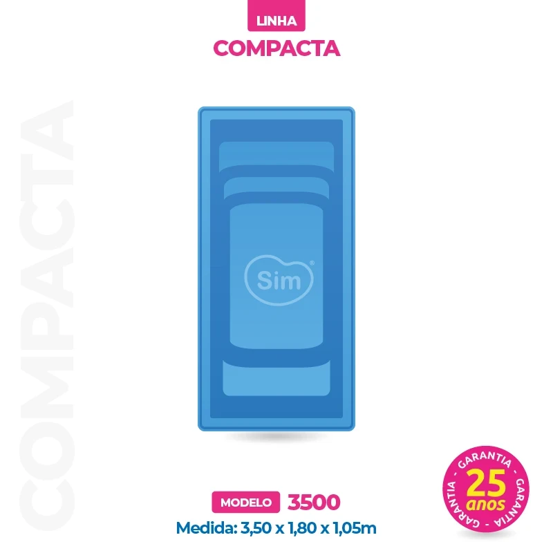 Piscina De Fibra Elevada Compacta 3.500 | Sem Escavação