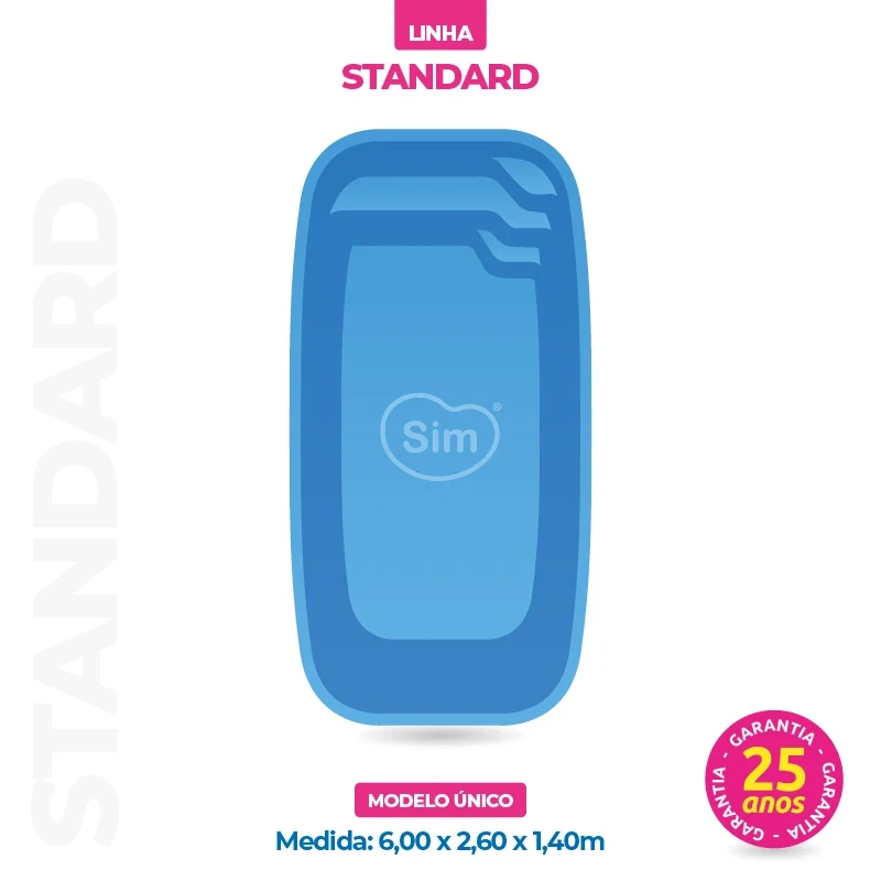 Piscina Standard 6 Metros