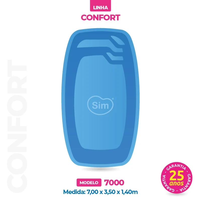 Piscina Confort 7 Metros