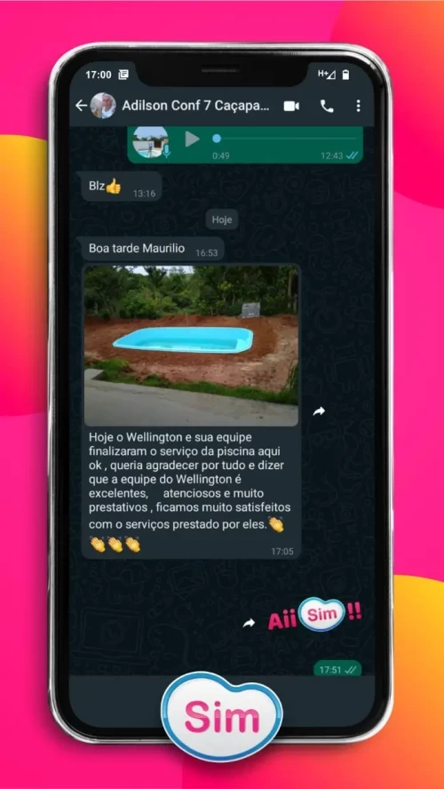 Avaliação Sim Piscinas