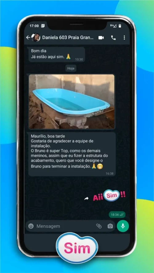 Avaliação Sim Piscinas
