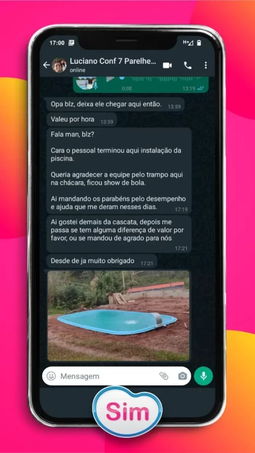 Avaliação Sim Piscinas
