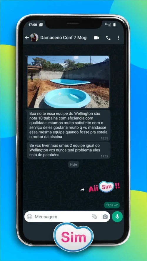 Avaliação Sim Piscinas